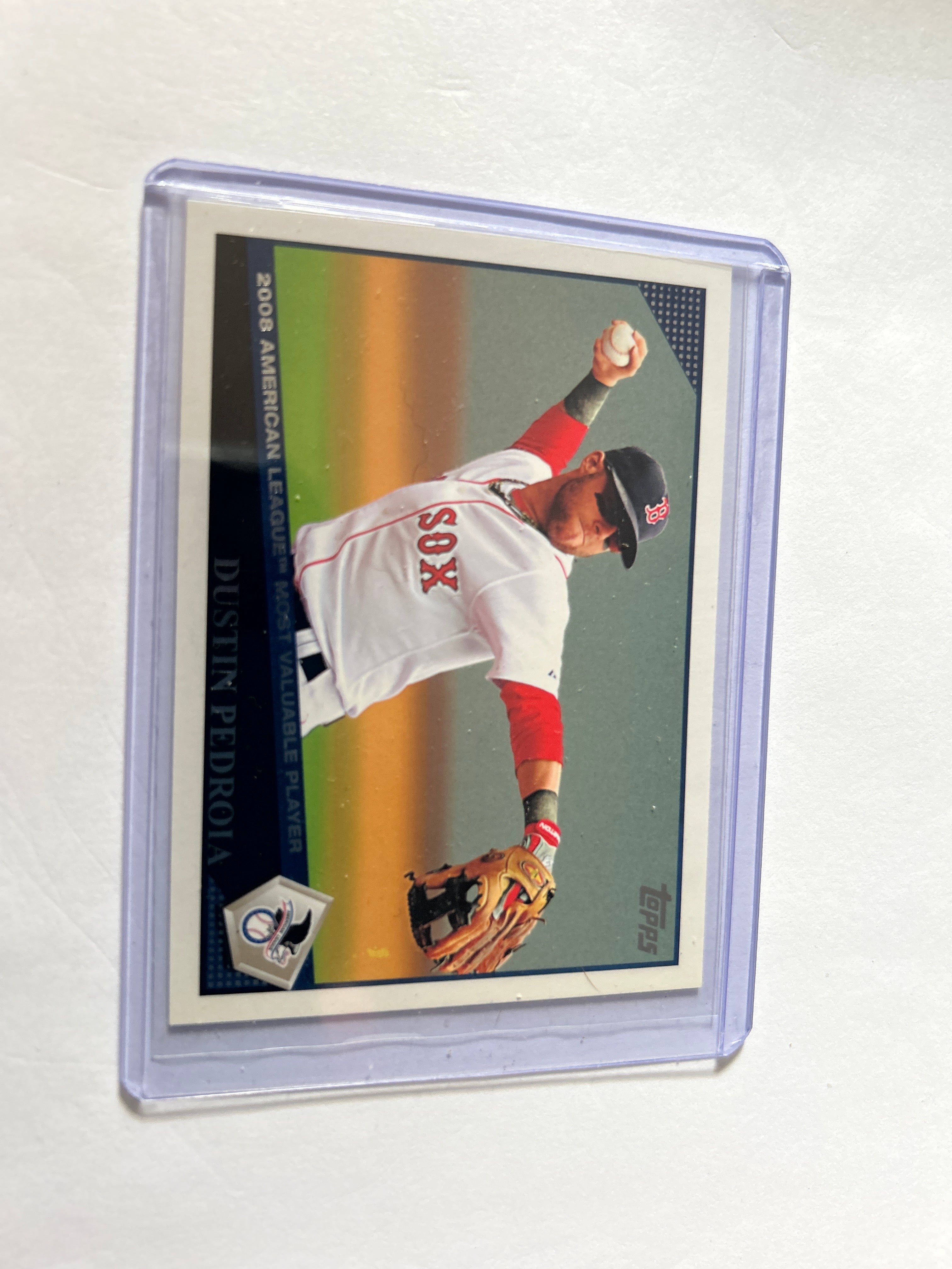 2009 Topps - Dustin Pedroia #66 -2008 MVP