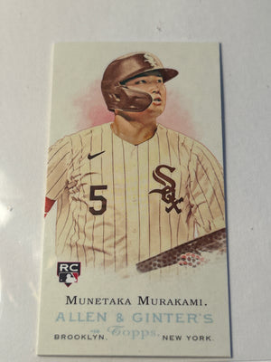 2026 Topps Allen & Ginter Munetaka Murakami RC Mini Rookie Design Variation RDV-20 White Sox