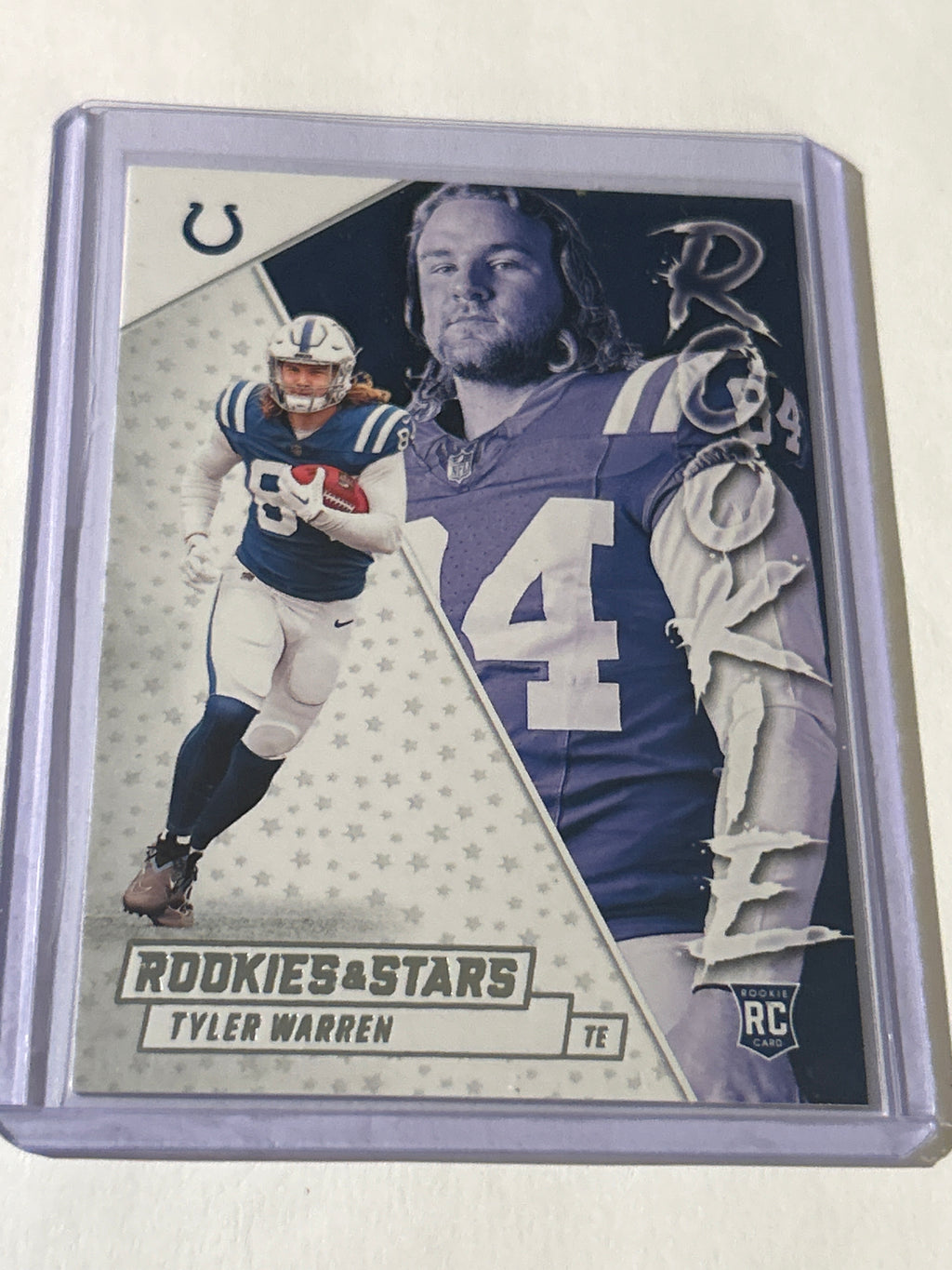 2025 Panini Rookies & Stars - Rookie Exclusive Tyler Warren #29 (RC)