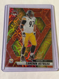 2025 Panini Mosaic - Cameron Heyward #172 Red Scope Prizm