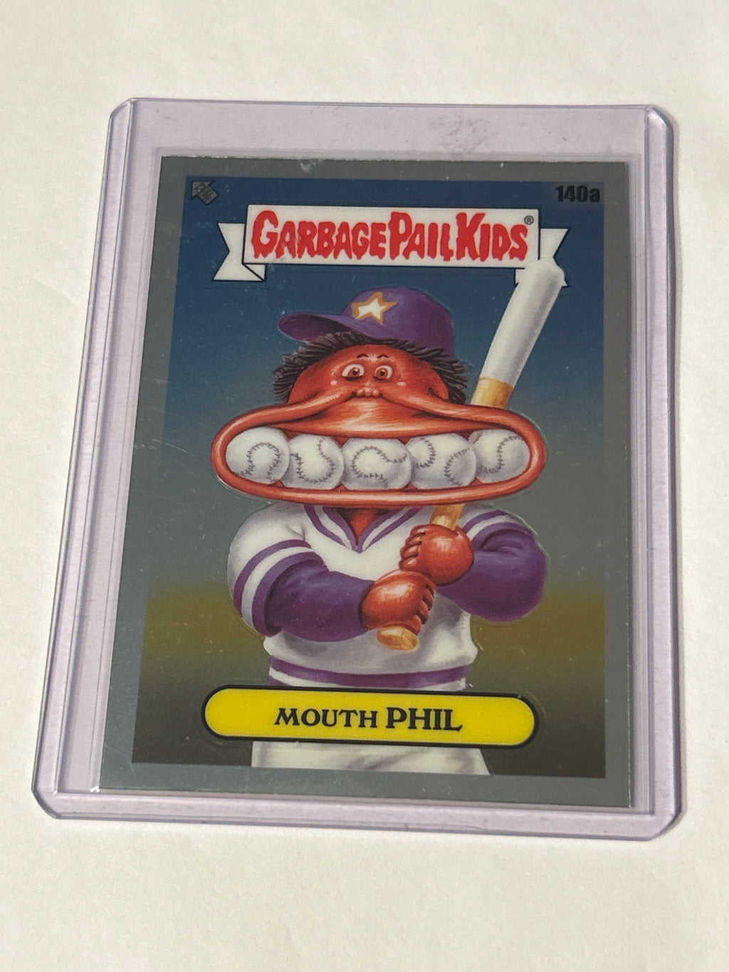 Garbage Pail Kids 140a Mouth Phil –.  Card# 140a