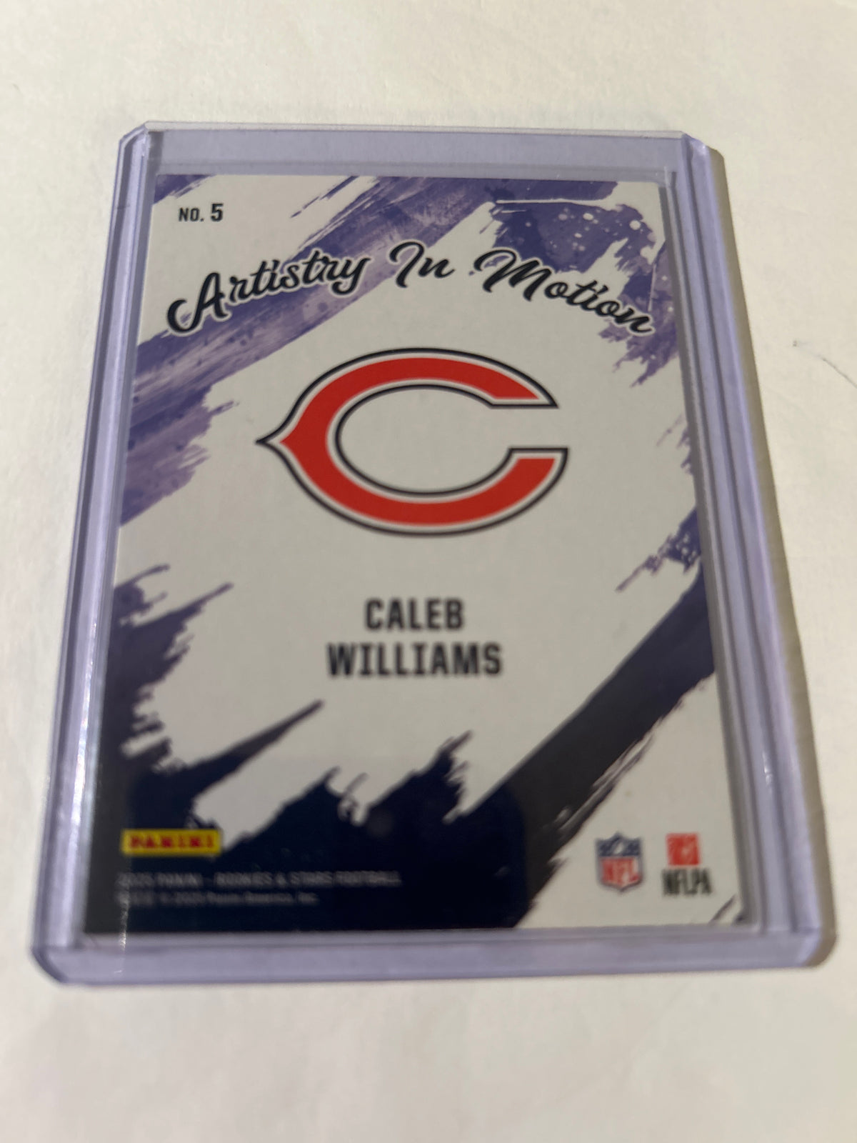 2025 Panini Rookies & Stars - Artistry in Motion Caleb Williams #5