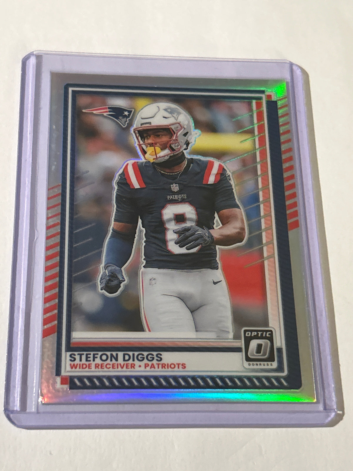 2025 Panini Donruss Optic - Stefon Diggs #161 Holo Prizm