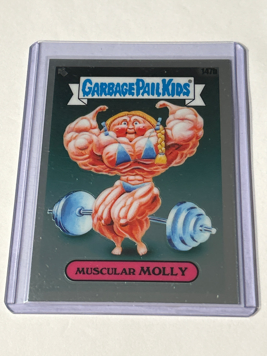 Garbage Pail Kids Battle of the Bands – Muscular Molly Card 147b