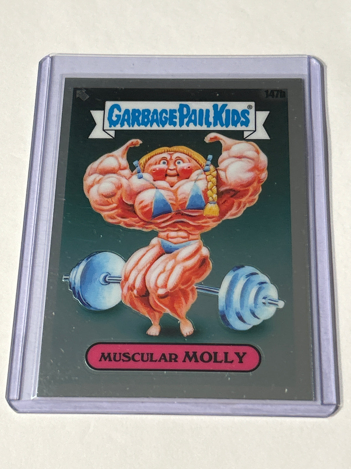 Garbage Pail Kids Battle of the Bands – Muscular Molly Card 147b