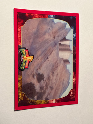 1994 collect-A-Card #112-Mighty Morphin Power Rangers Collector Card – Command Center