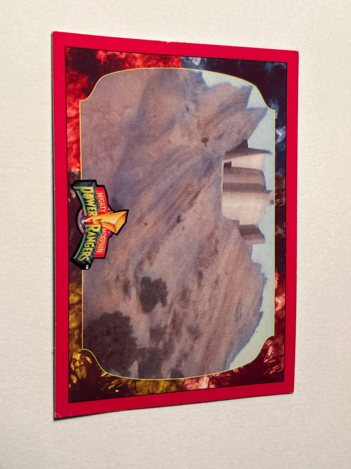 1994 collect-A-Card #112-Mighty Morphin Power Rangers Collector Card – Command Center
