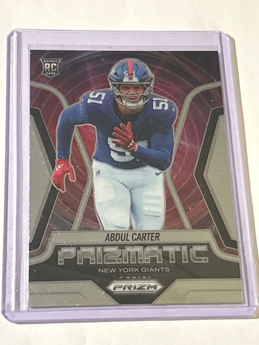 2025 Panini Prizm - Prizmatic Abdul Carter #10 (RC)