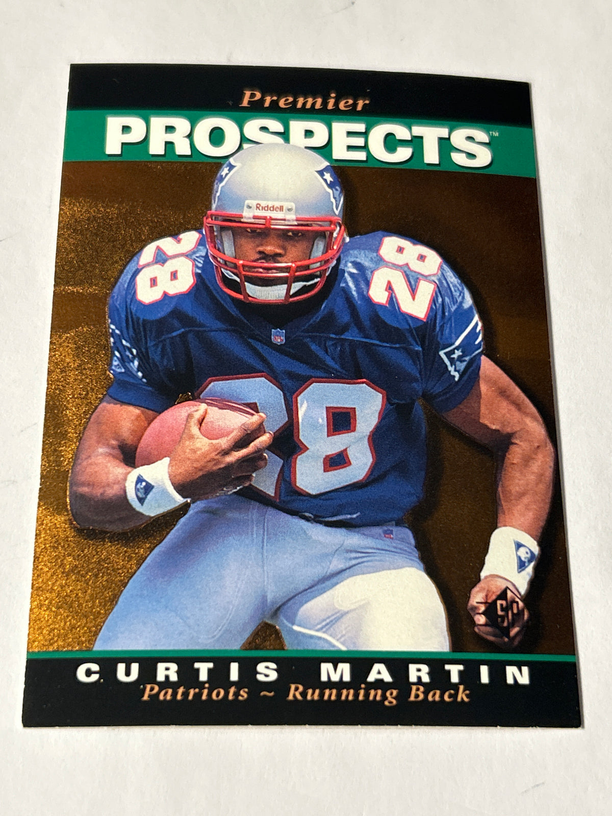 1995 Upper Deck SP Curtis Martin Premier Prospects Rookie Card (RC) Patriots
