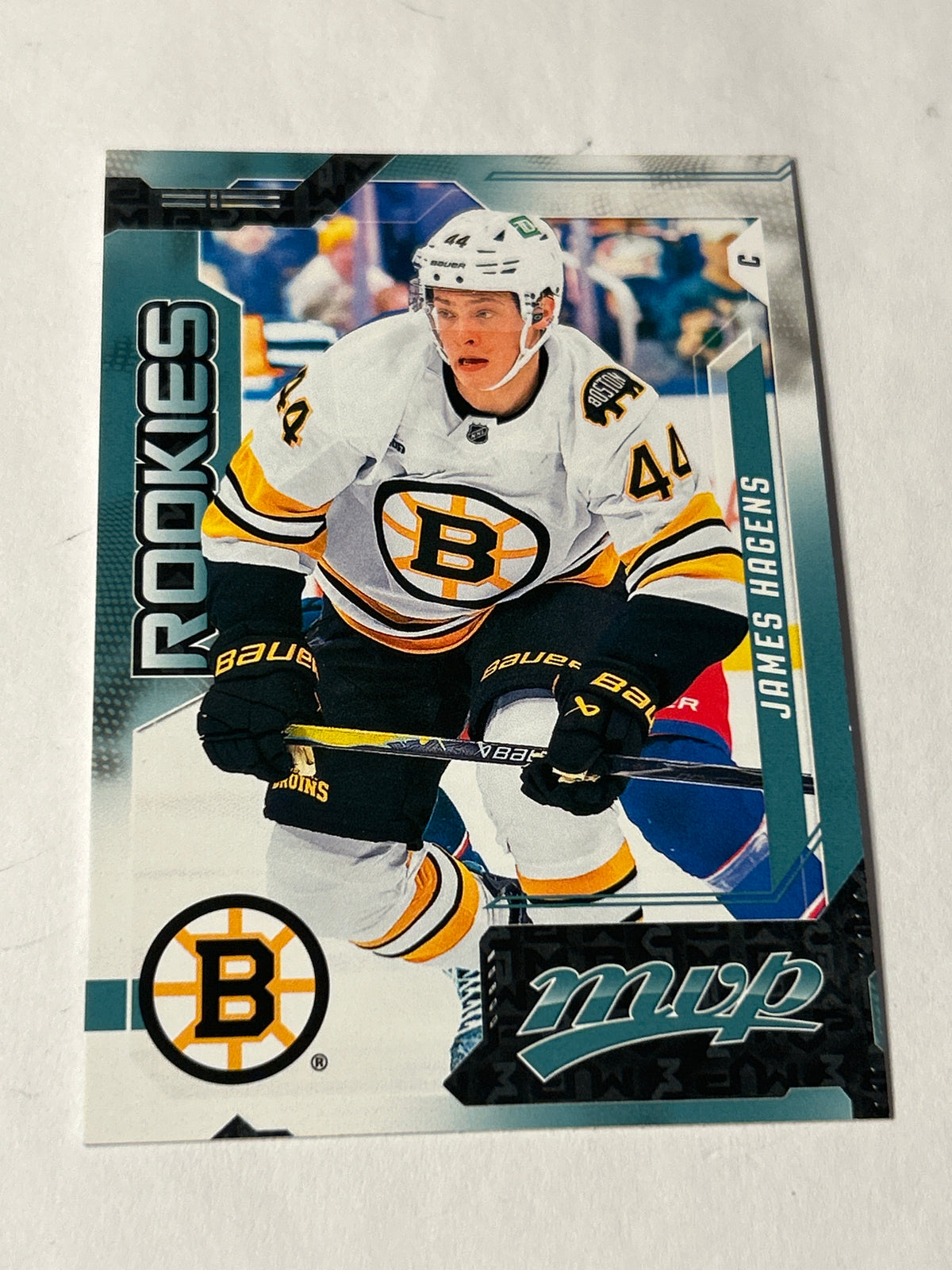 2026-27 Upper Deck MVP James Hagens Rookies Rookie Card (RC) Bruins