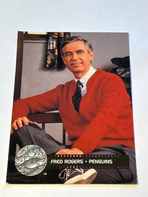 1991‑92 Pro Set Platinum #288 Fred Rogers – Pittsburgh Penguins