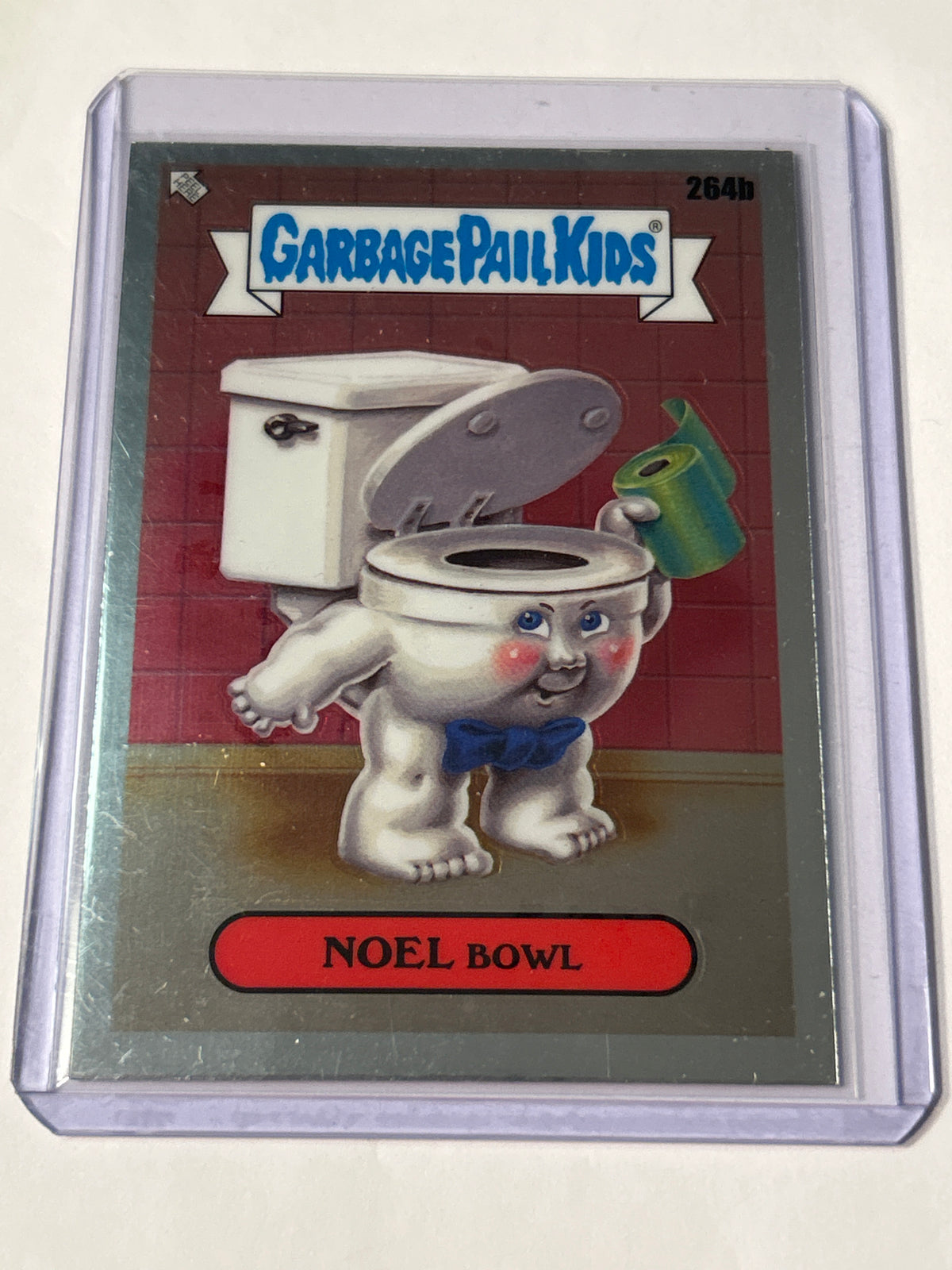 Garbage Pail Kids Card # 264b Noel Bowl –