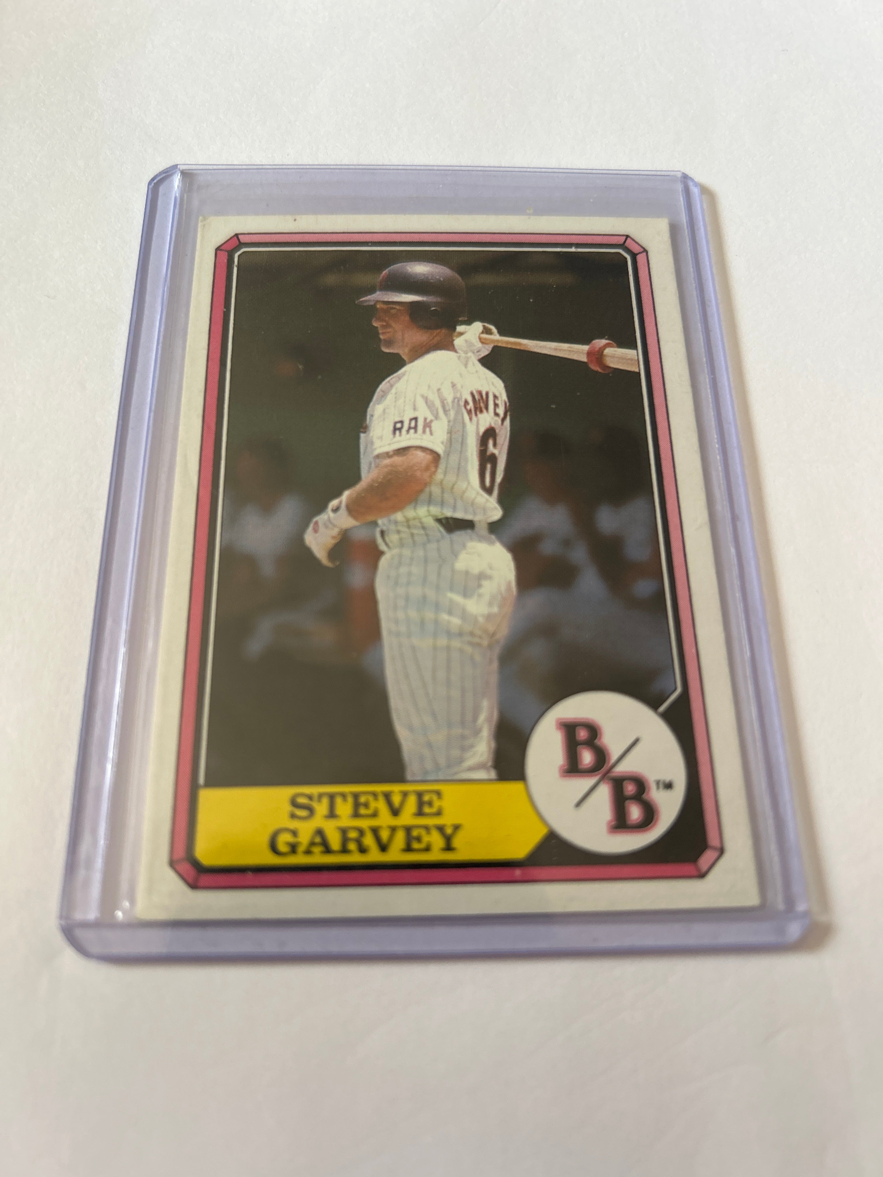 1987 Topps Boardwalk and Baseball Top Run Makers - Steve Garvey #18