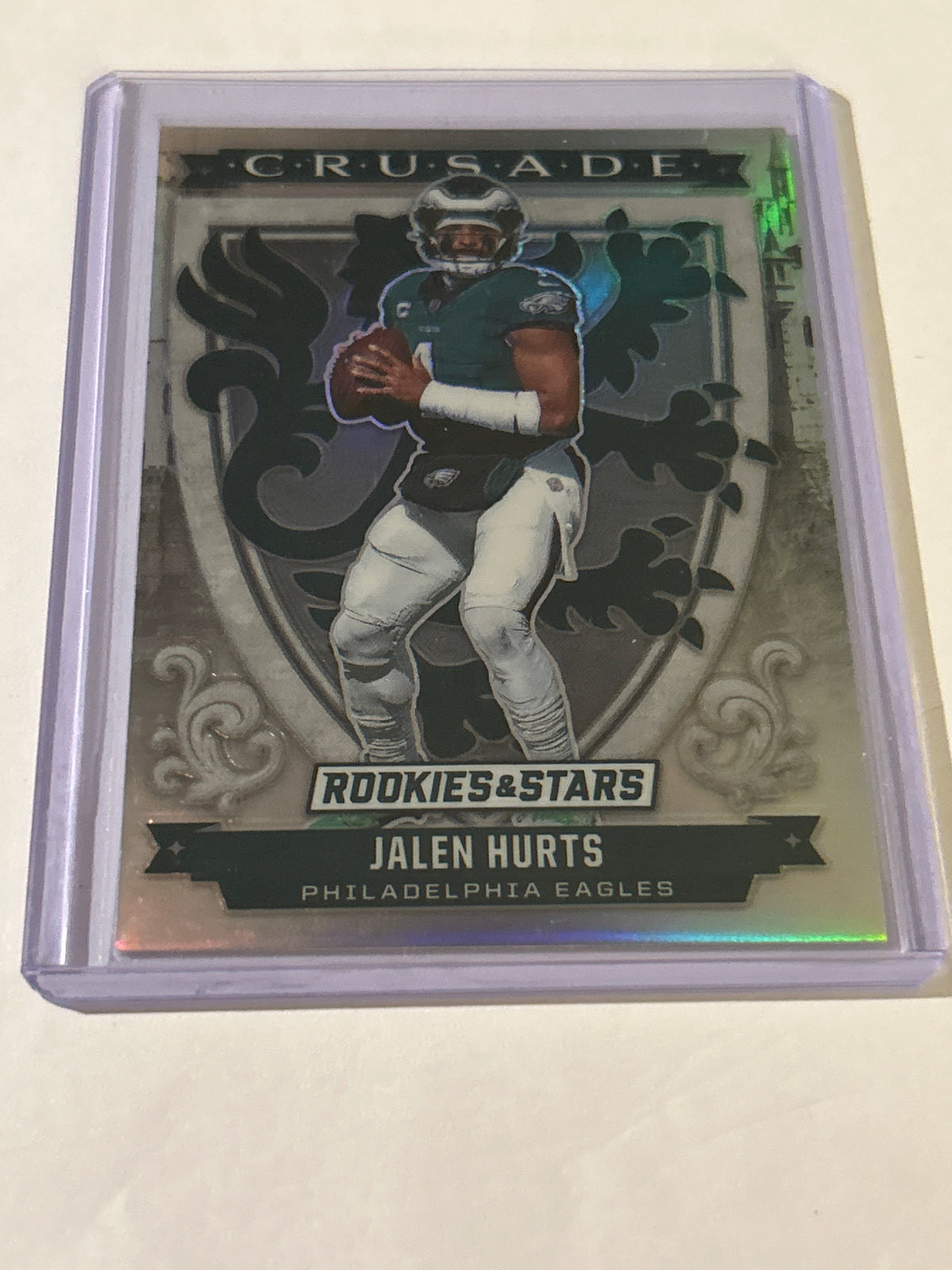 2025 Panini Rookies & Stars - Crusade Jalen Hurts #4 Silver