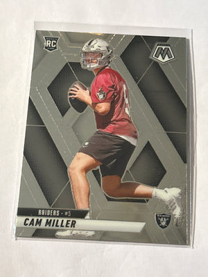2025 Panini Mosaic - Rookies Cam Miller #342 Silver Prizm (RC)