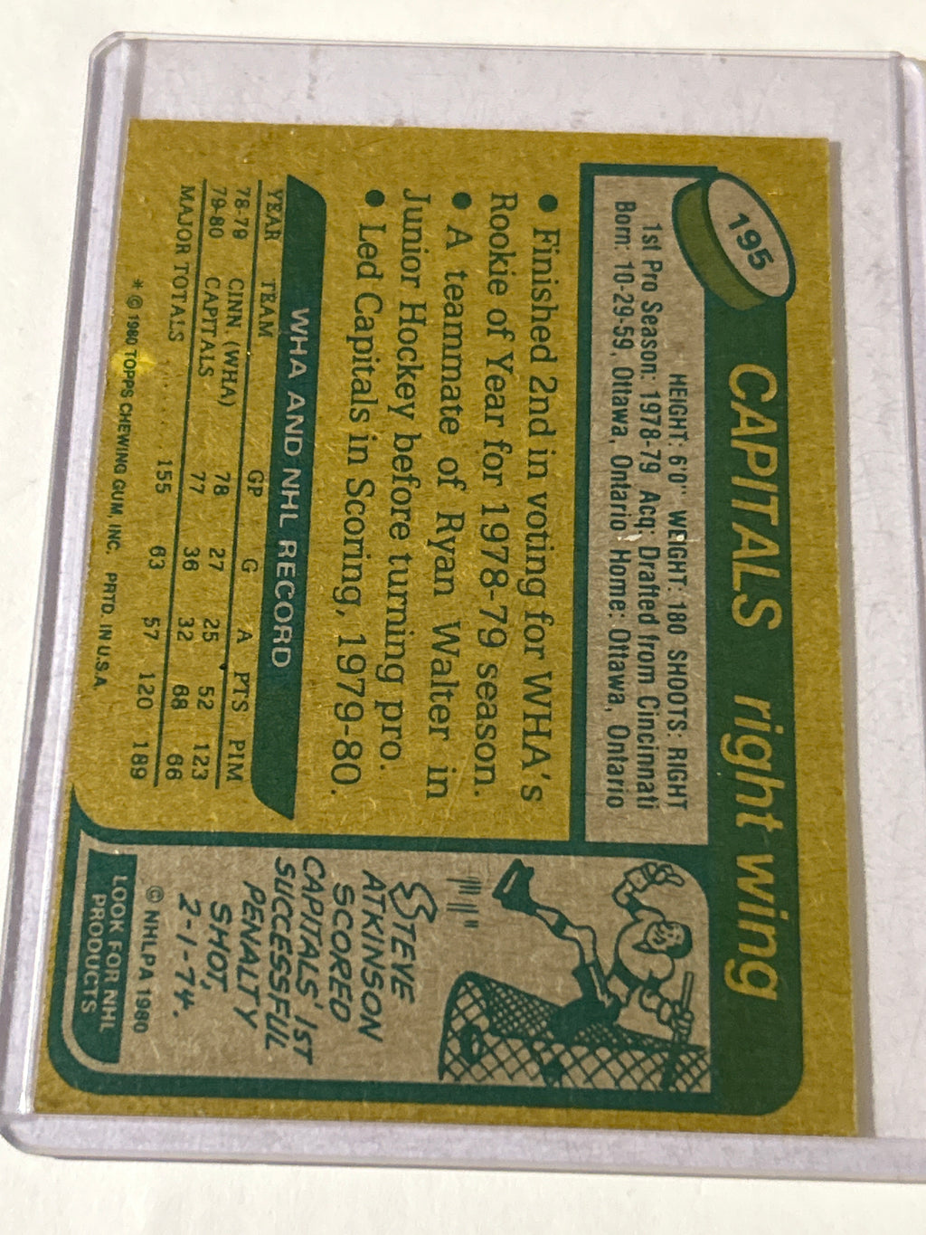 1980-81 Topps - Mike Gartner #195  (RC)