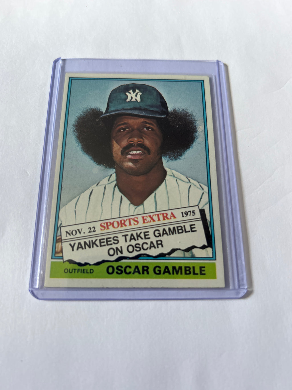 1976 Topps - Traded Oscar Gamble #74T