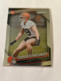 2025 Panini Prizm - Rookies Carson Schwesinger #384 (RC)