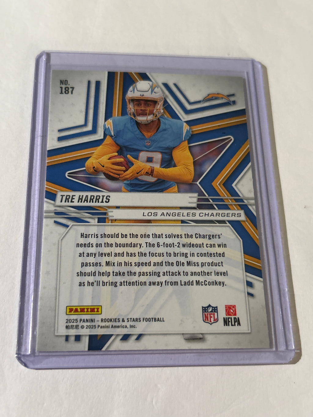 2025 Panini Rookies & Stars - Rookies Tre Harris #187 (RC)