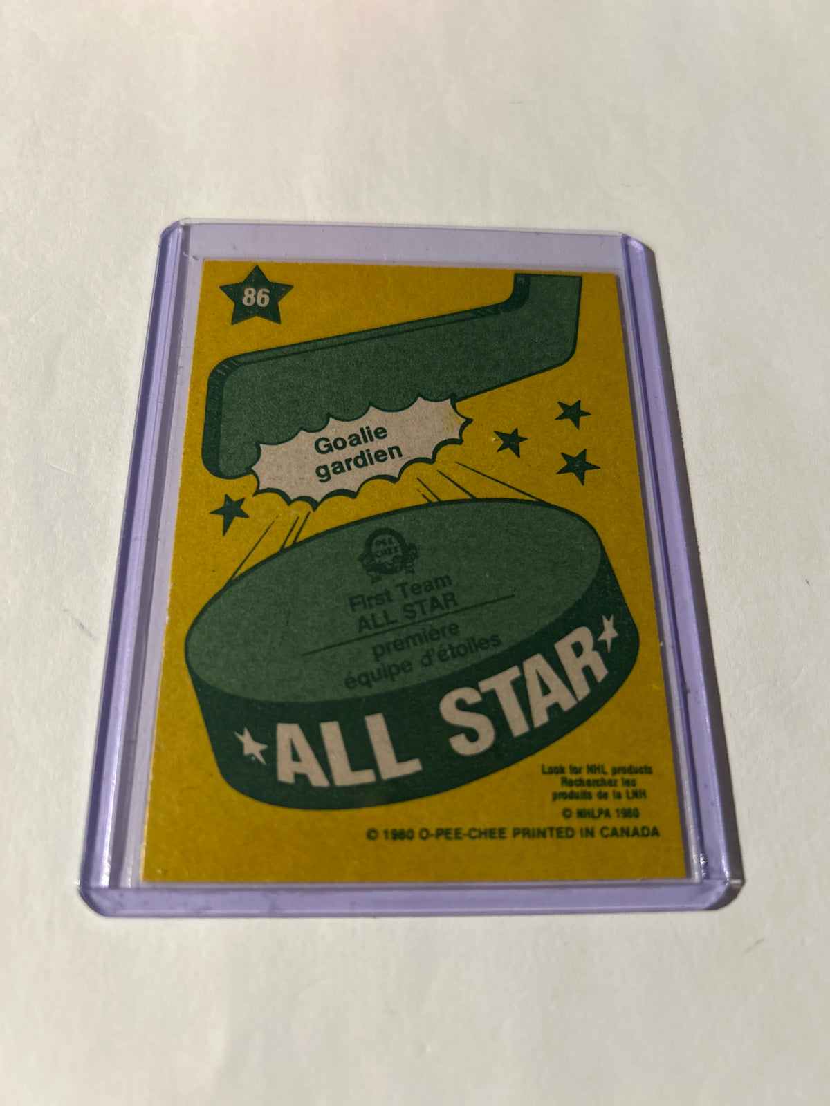 1980-81 O-Pee-Chee - All Star Tony Esposito #86