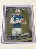 2025 Panini Prizm - Rookies Tyler Warren #339 Silver Prizm (RC)