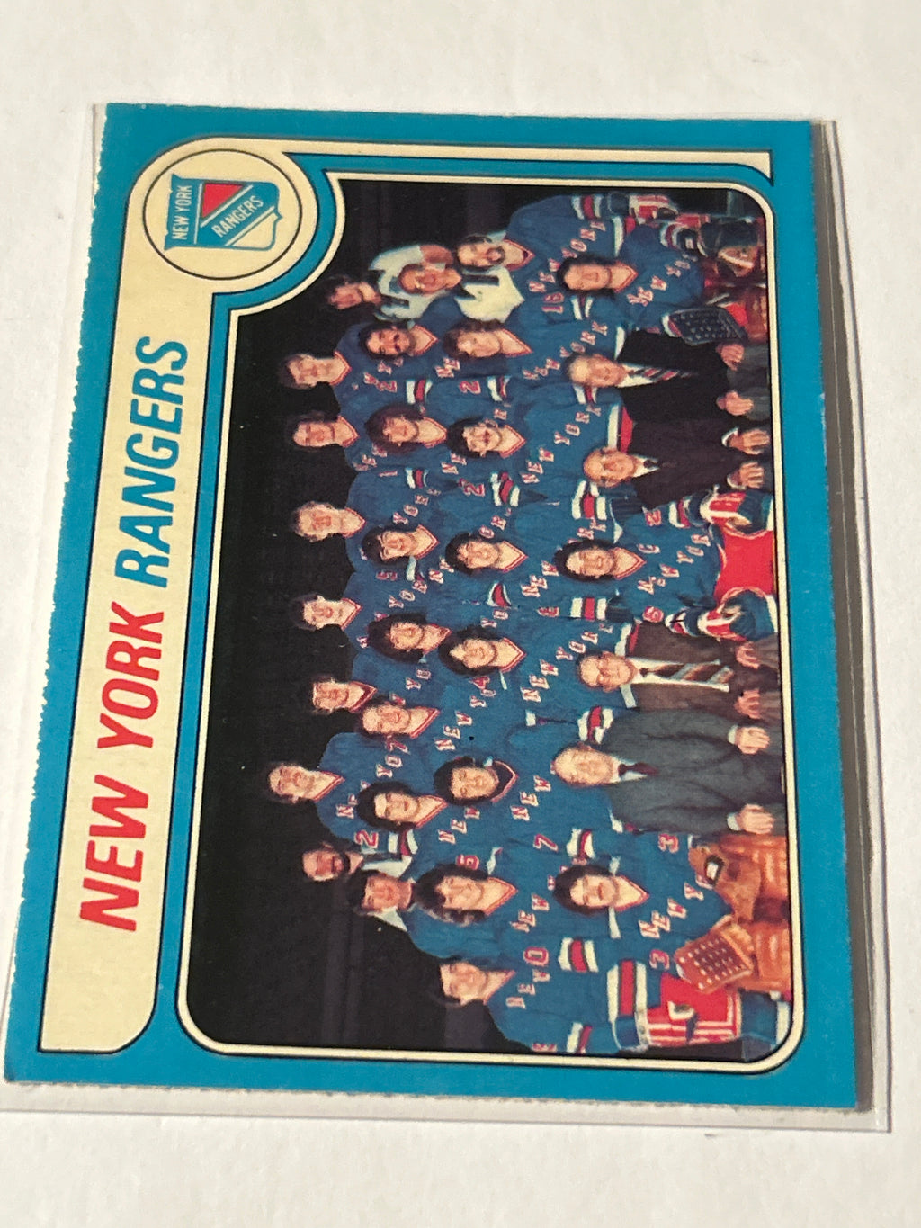1979-80 O-Pee-Chee - New York Rangers #254
