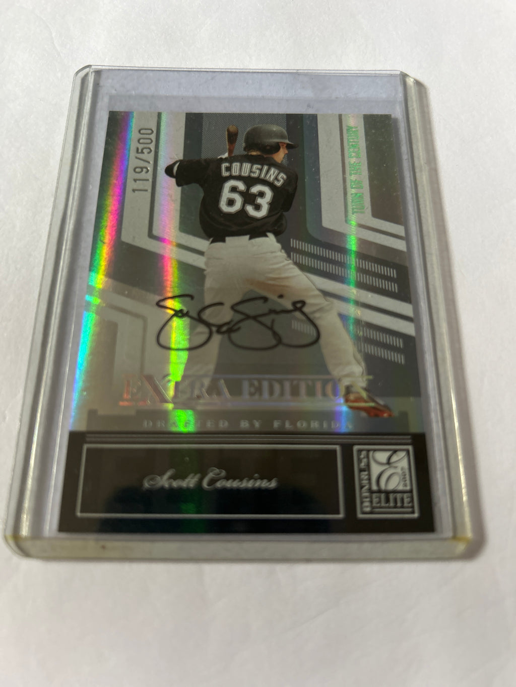 2007 Donruss Elite Extra Edition - Scott Cousins #51 Turn of Century 119/500 Auto