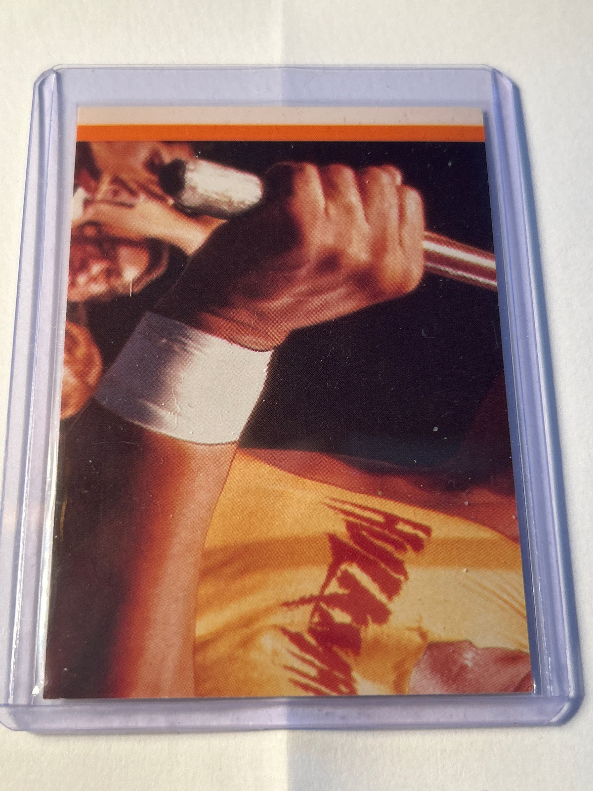 1987 Topps WWF Sticker #8 Kimchee & Kamala Hulk Hogan Puzzle Back