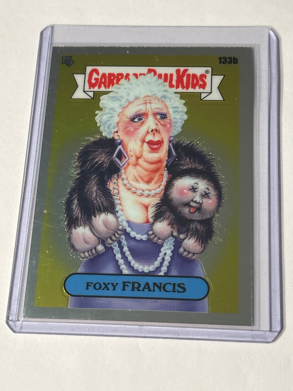 Garbage Pail Kids – Foxy Francis Card# 133b