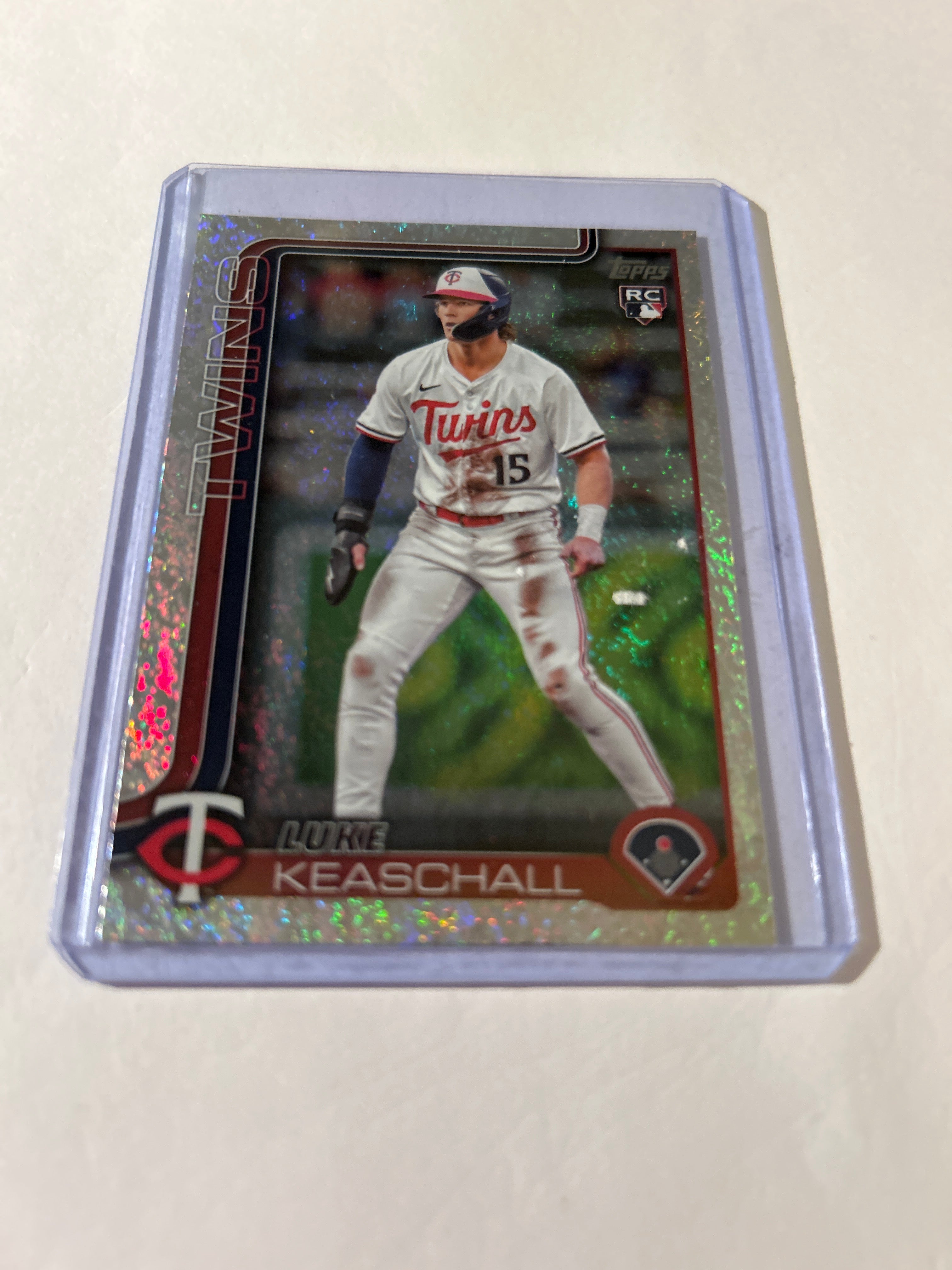2025 Topps Update Series - Luke Keaschall #US16 Sandglitter (RC)