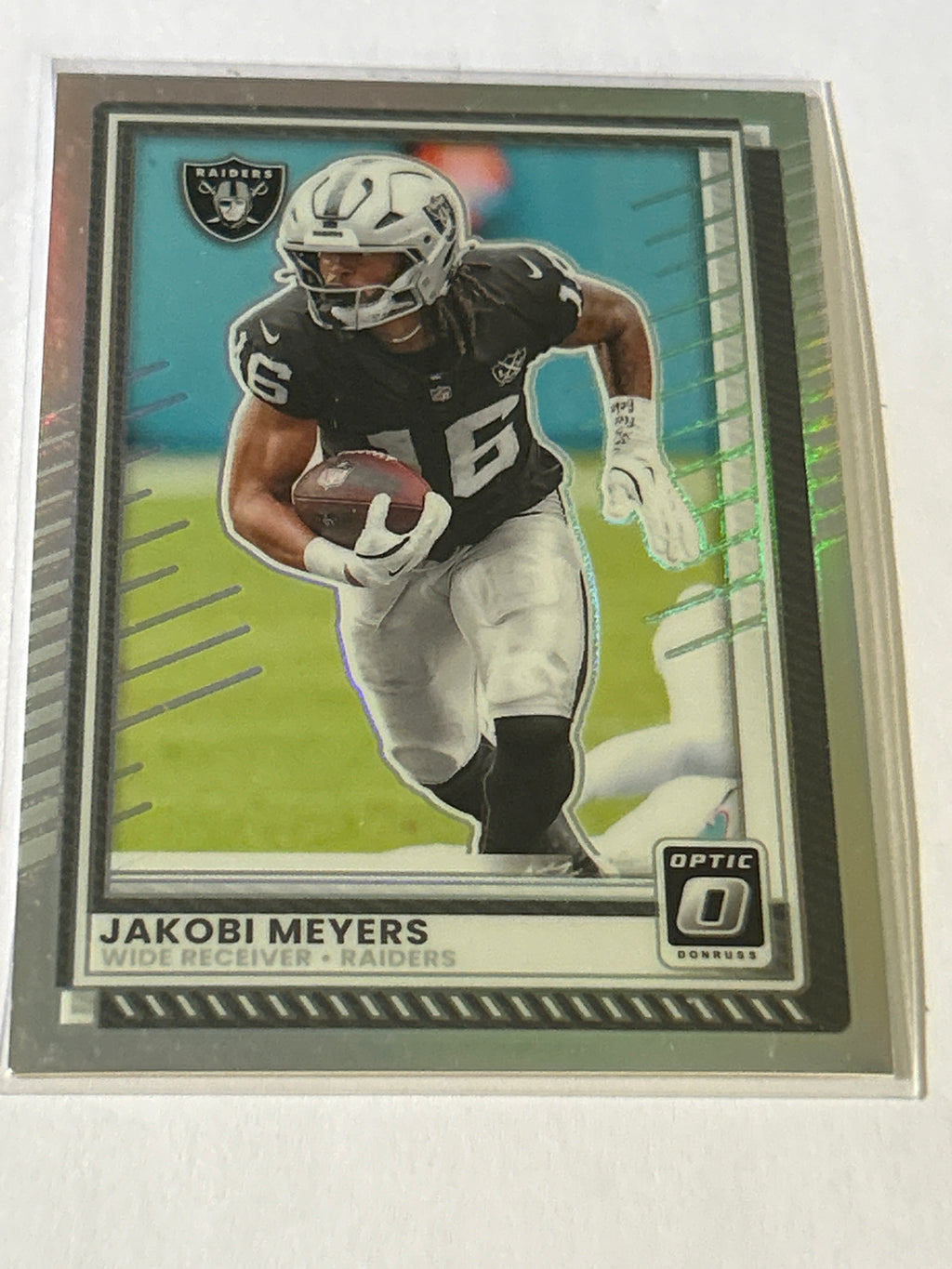2025 Panini Donruss Optic - Jakobi Meyers #77 Holo Prizm #77