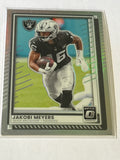 2025 Panini Donruss Optic - Jakobi Meyers #77 Holo Prizm #77