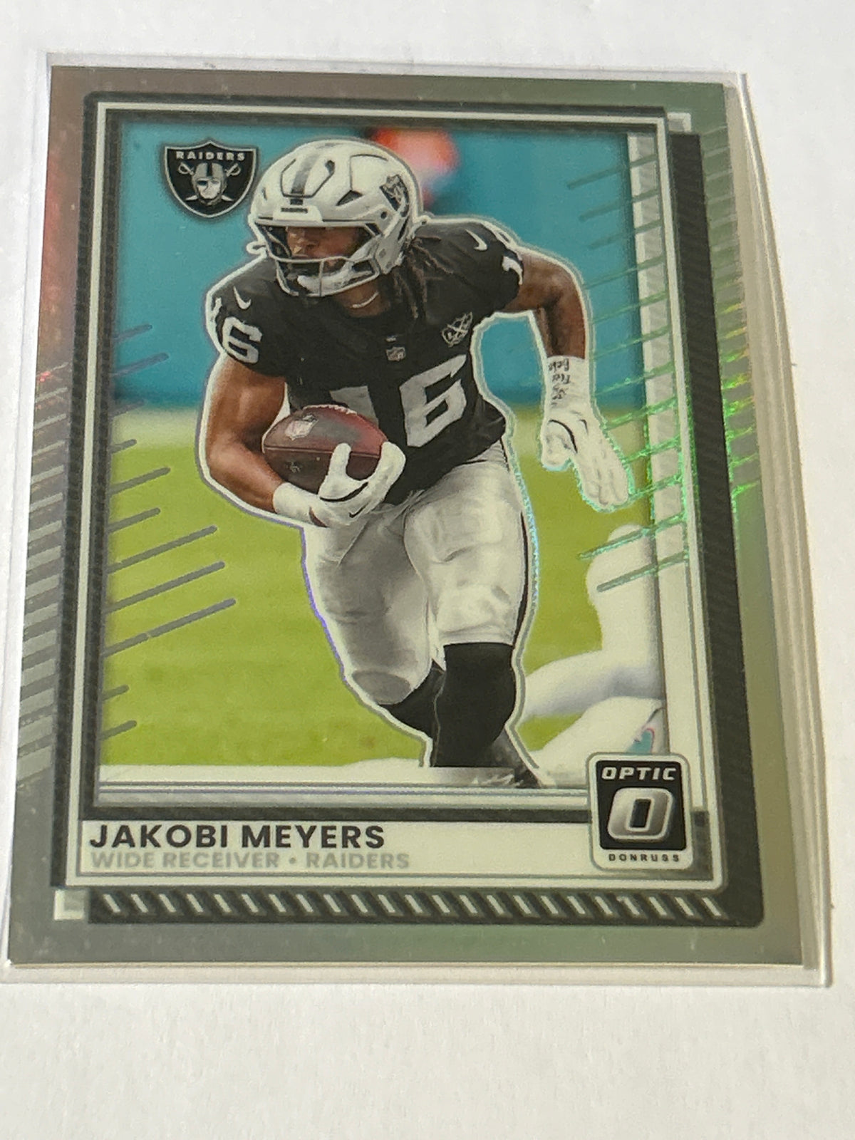 2025 Panini Donruss Optic - Jakobi Meyers #77 Holo Prizm #77