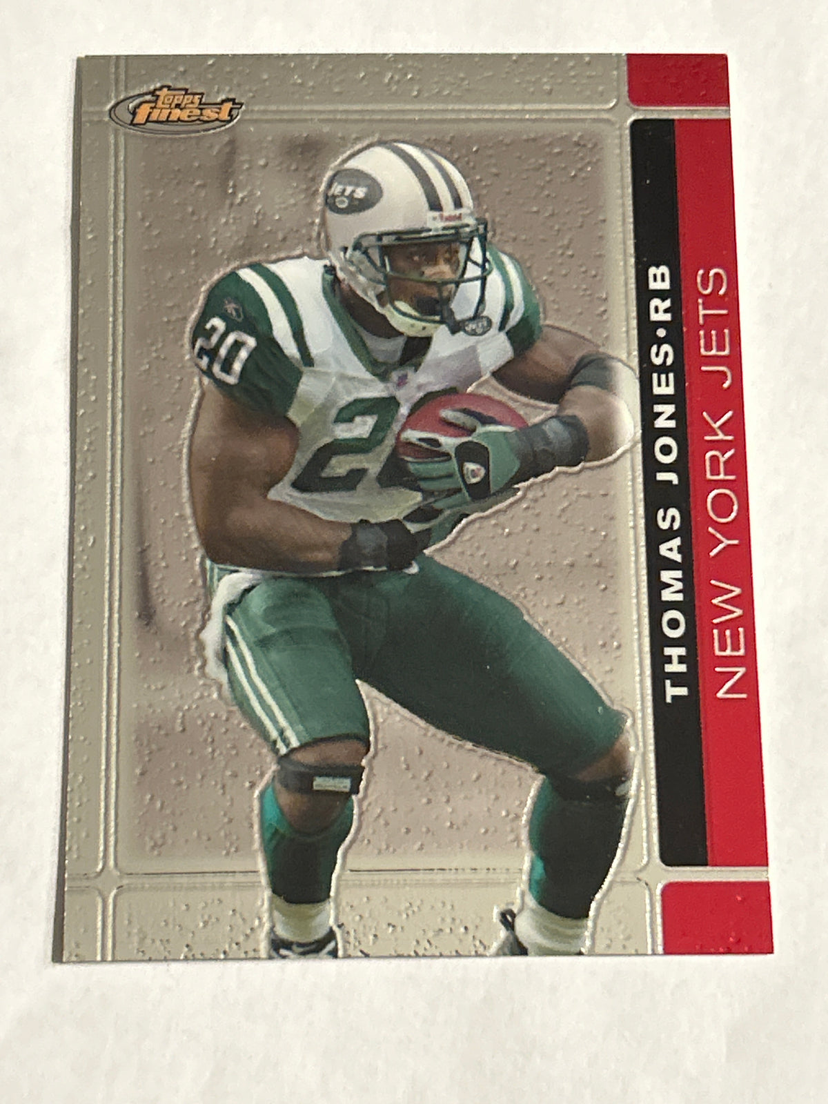 2007 Topps Finest Thomas Jones #30