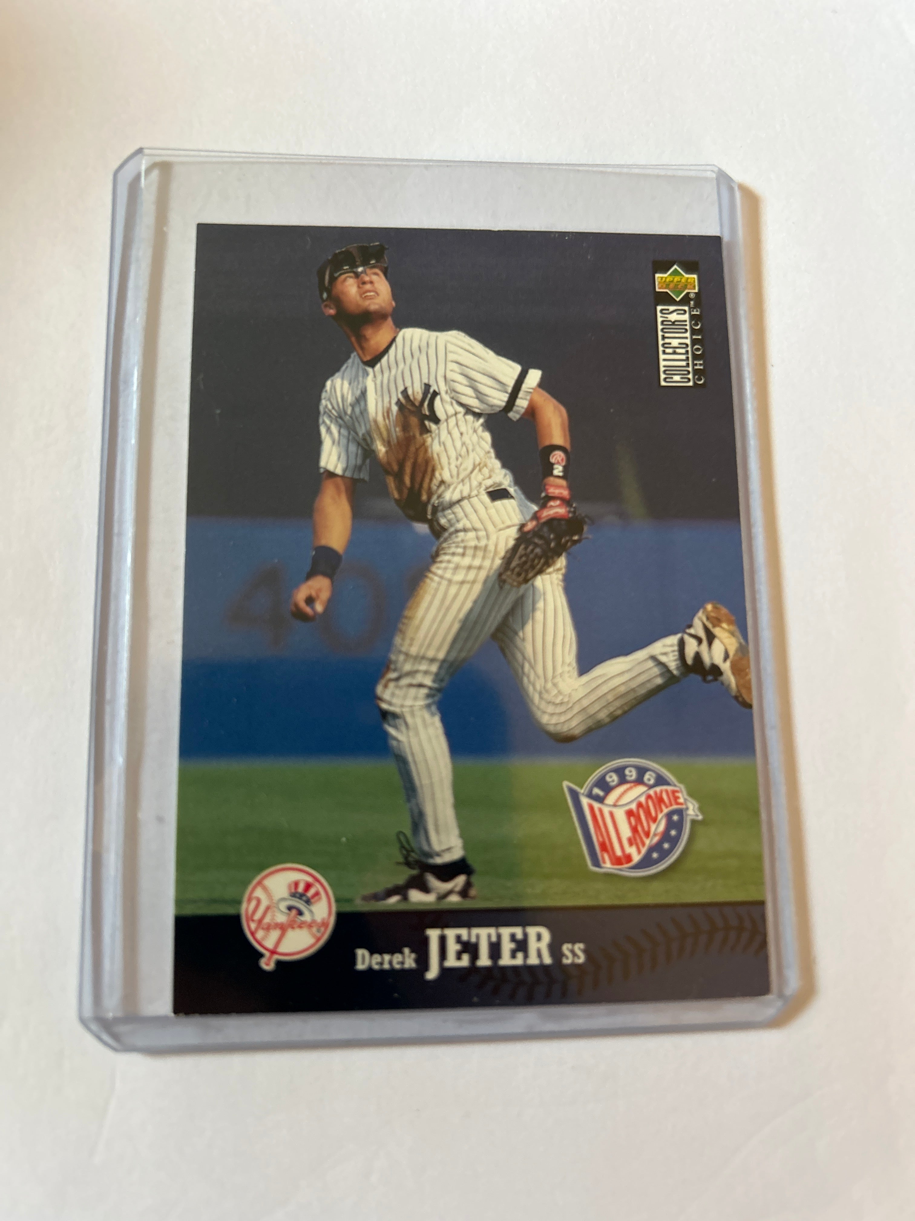 1997 Upper Deck Collector's Choice - All-Rookie Derek Jeter #180
