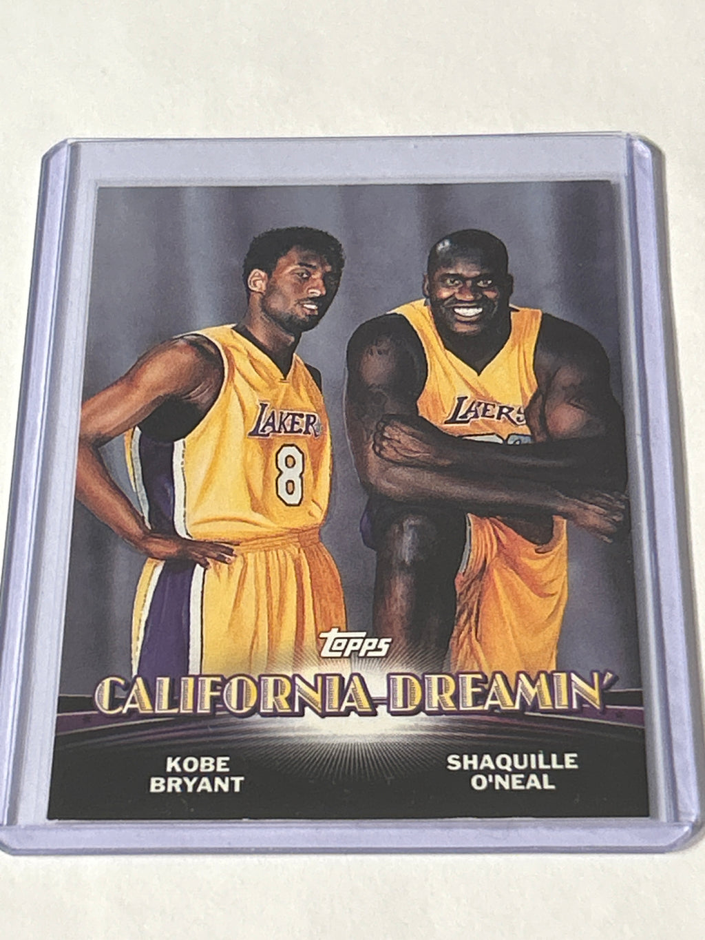 Kobe Bryant & Shaquille O’Neal – ‘00-‘01 Topps California Dreamin’ – Los Angeles Lakers Card #TC-1