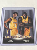 Kobe Bryant & Shaquille O’Neal – ‘00-‘01 Topps California Dreamin’ – Los Angeles Lakers Card #TC-1
