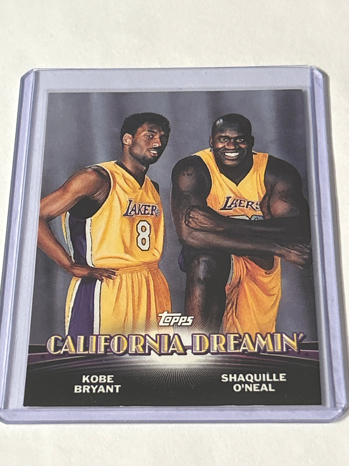 Kobe Bryant & Shaquille O’Neal – ‘00-‘01 Topps California Dreamin’ – Los Angeles Lakers Card #TC-1