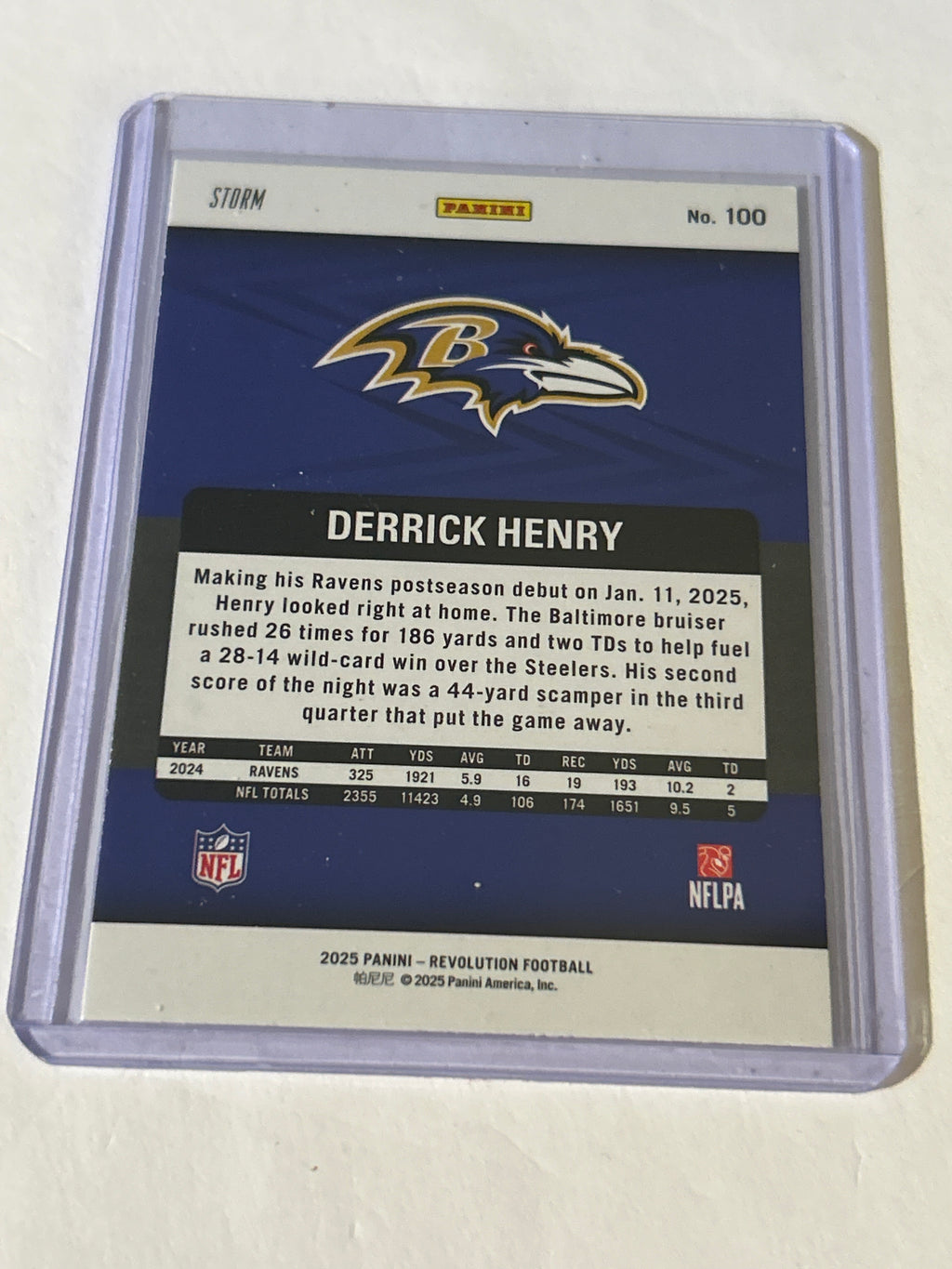 2025 Panini Revolution - Derrick Henry #100