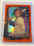 2026 Topps Allen & Ginter #31 George Brett Orange Refractor 18/25 Kansas City Royals HOF