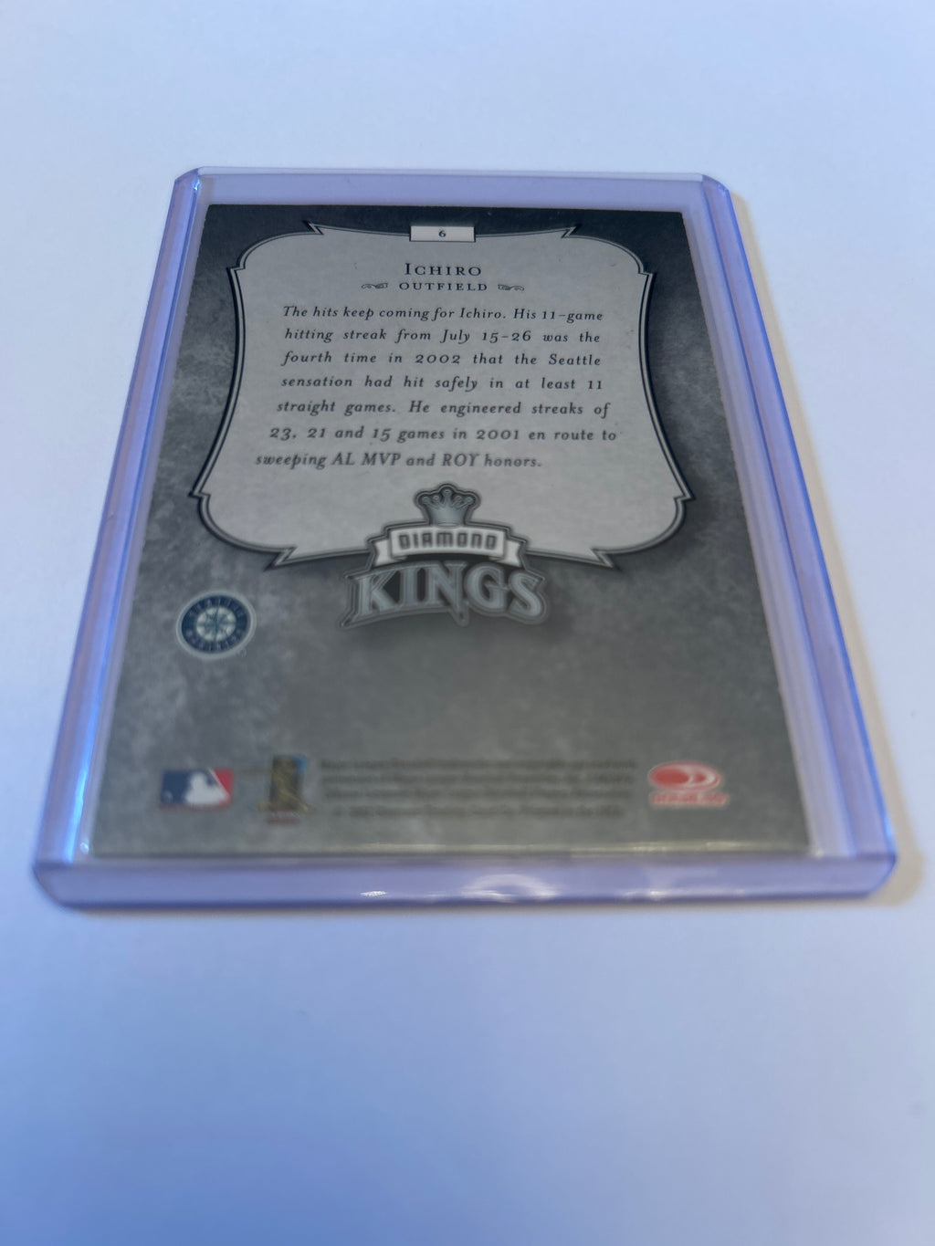 2003 Donruss - Diamond Kings Ichiro Suzuki #6