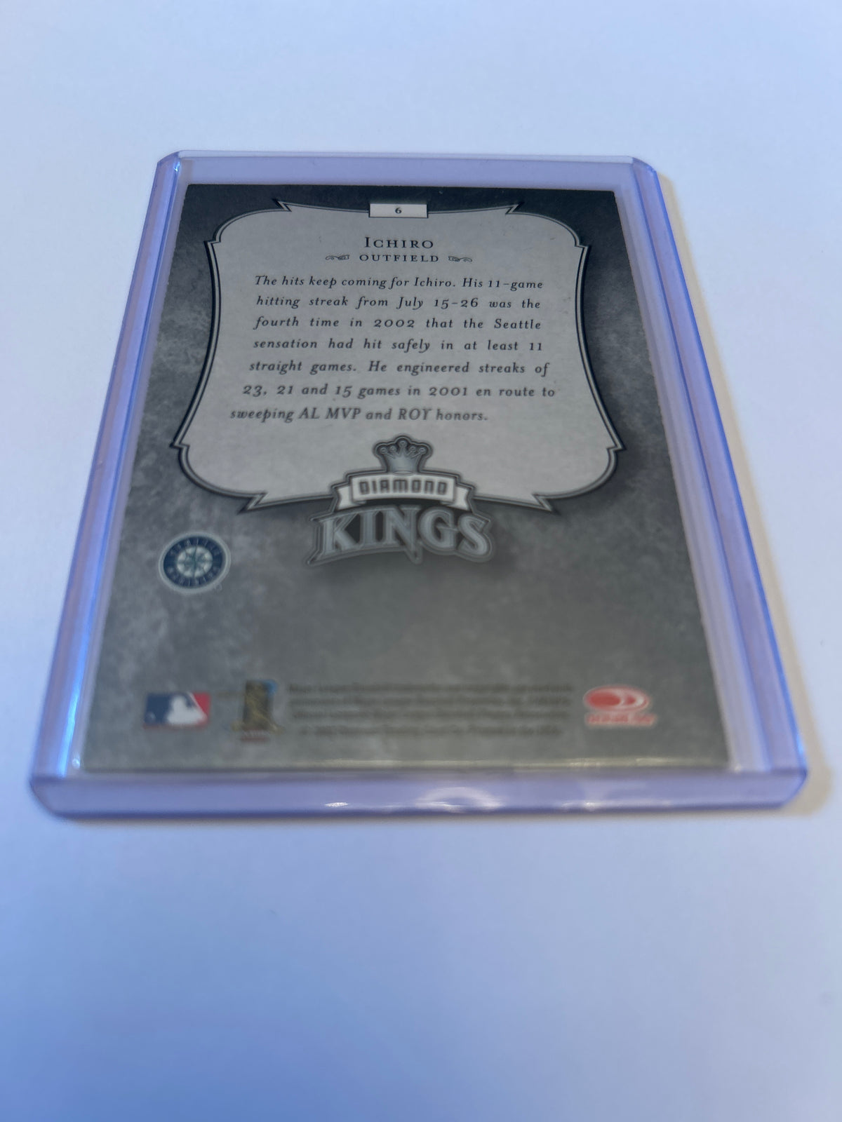 2003 Donruss - Diamond Kings Ichiro Suzuki #6