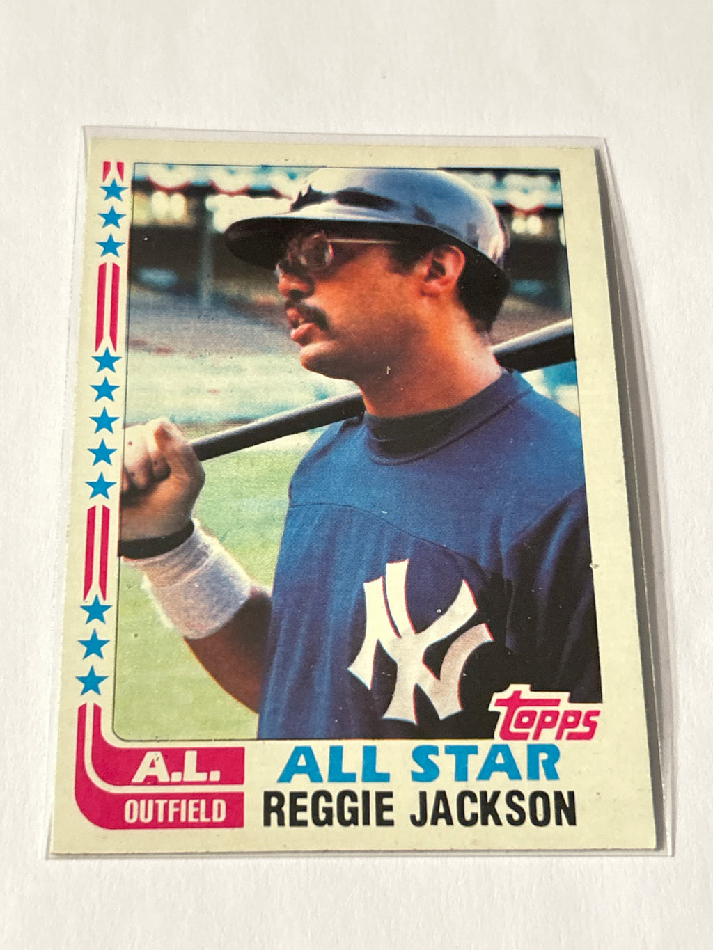 1982 Topps Reggie Jackson AL All Star #551 New York Yankees