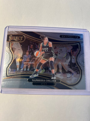 2025 Panini Select WNBA Napheesa Collier Snapshots Insert Minnesota Lynx