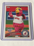 2011 Topps Opening Day- Mascots Cleveland Indians-#M7