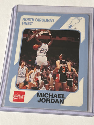 1989‑90 Collegiate Collection / Coca‑Cola North Carolina’s Finest – Michael Jordan #15