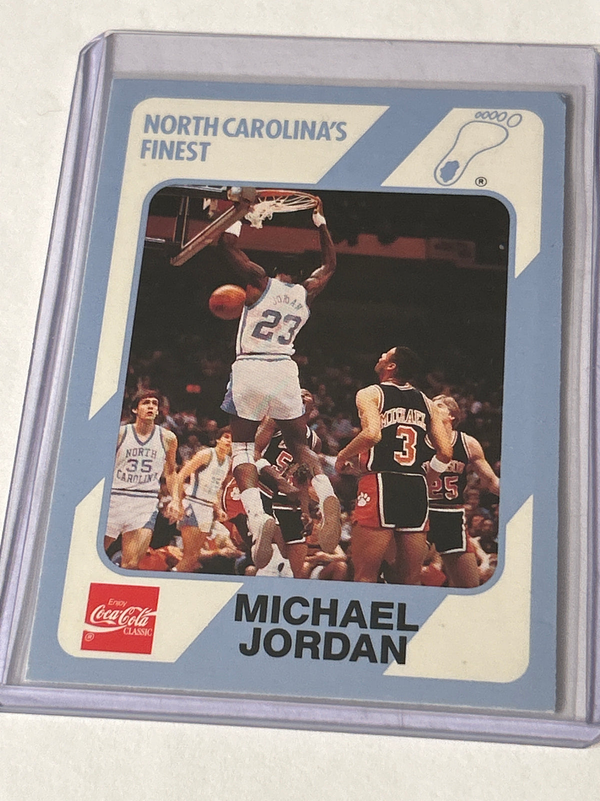 1989‑90 Collegiate Collection / Coca‑Cola North Carolina’s Finest – Michael Jordan #15