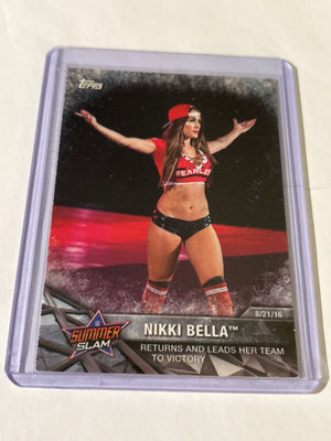 2017 Topps WWE Women’s Division-Matches and Moments - Nicki Bella #WWE-3