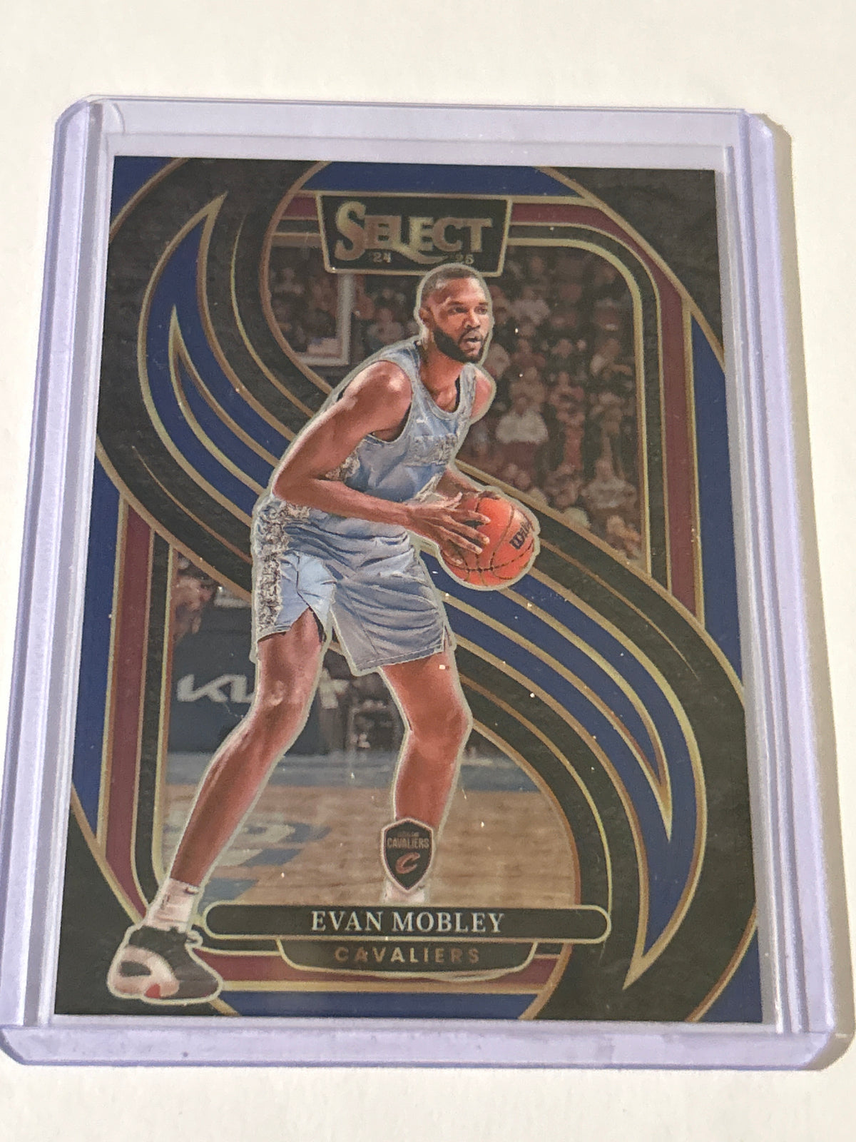2024-25 Panini Select - Premier Level Evan Mobley #112 Blue Prizm