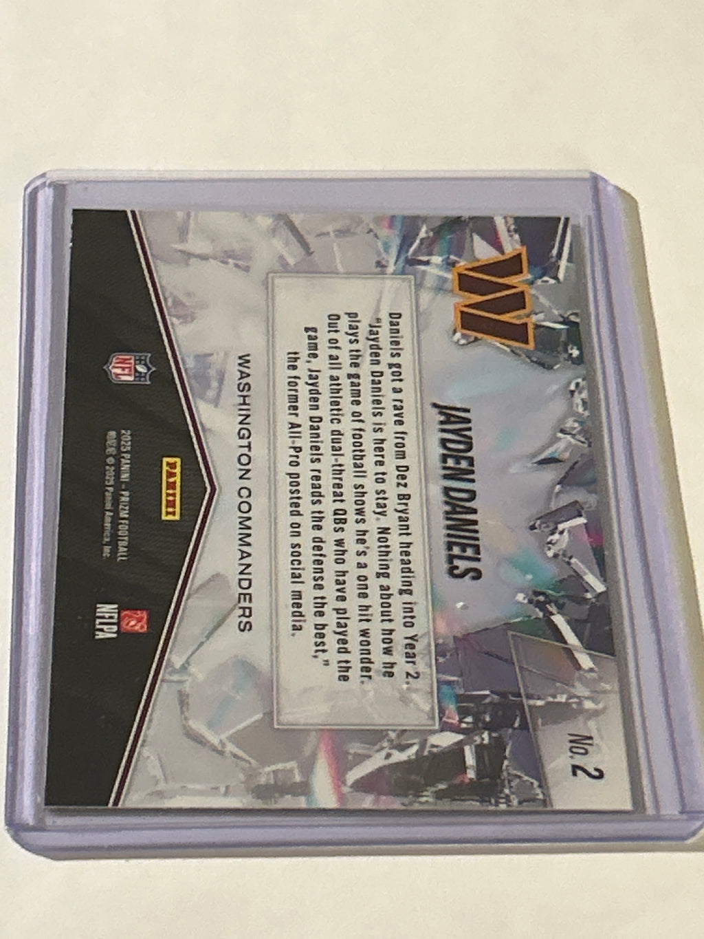 2025 Panini Prizm - Prizm Break Jayden Daniels #2